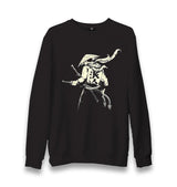 Samurai - Sword Unisex Black Sweatshirt - Premium  from W.E.N.S. WIND - Just 10990! Shop now at W.E.N.S. WIND