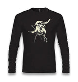 Samurai - Sword Unisex Black Longsleeve - Premium  from W.E.N.S. WIND - Just 7990! Shop now at W.E.N.S. WIND