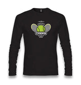 Tennis Championship Unisex Black Longsleeve - Premium  from W.E.N.S. WIND - Just 7990! Shop now at W.E.N.S. WIND