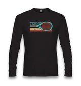 Tennis - Racket Horizontal Unisex Black Longsleeve - Premium  from W.E.N.S. WIND - Just 7990! Shop now at W.E.N.S. WIND