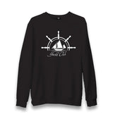 Yacht Club Unisex Black Sweatshirt - Premium  from W.E.N.S. WIND - Just 10990! Shop now at W.E.N.S. WIND