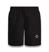 Yacht Club - Anchor Logo Black Shorts - Premium  from W.E.N.S. WIND - Just 7990! Shop now at W.E.N.S. WIND