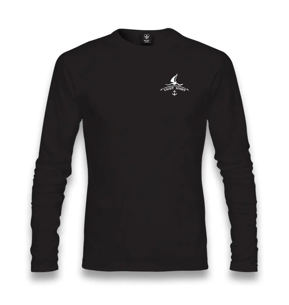 Yacht Club - Yacht Sport Unisex Black Longsleeve - Premium  from W.E.N.S. WIND - Just 7990! Shop now at W.E.N.S. WIND