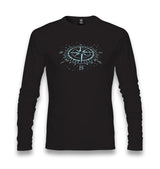 Compass Black Unisex Black Longsleeve - Premium  from W.E.N.S. WIND - Just 7990! Shop now at W.E.N.S. WIND