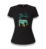 Nature Adventure Camp Elephant Women's Black T-shirt - Premium  from W.E.N.S. WIND - Just 6490! Shop now at W.E.N.S. WIND