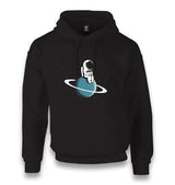 Alone On The Saturn Unisex Black Hoodie - Premium  from W.E.N.S. WIND - Just 11990! Shop now at W.E.N.S. WIND