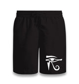 Ra's Eye Black Shorts - Premium  from W.E.N.S. WIND - Just 7990! Shop now at W.E.N.S. WIND