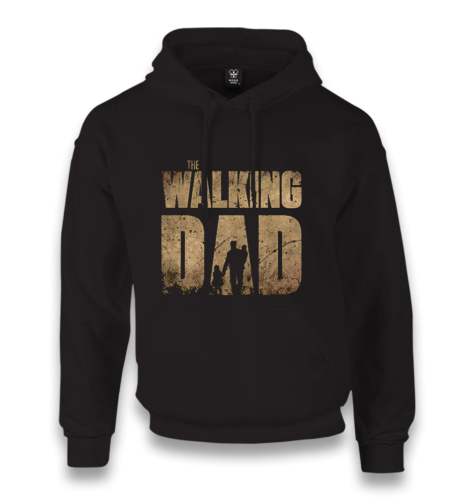 The Walking Dad - The Children Unisex Black Hoodie - Premium  from W.E.N.S. WIND - Just 11990! Shop now at W.E.N.S. WIND