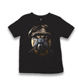 Dog The Police Kid's Black T-shirt - Premium  from W.E.N.S. WIND - Just 5990! Shop now at W.E.N.S. WIND