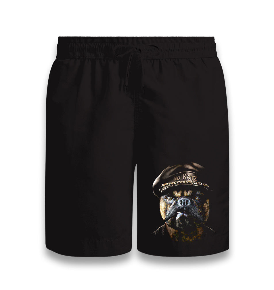 Dog The Police Black Shorts - Premium  from W.E.N.S. WIND - Just 7990! Shop now at W.E.N.S. WIND