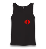 Cobra Logo Unisex Black Tank Top - Premium  from W.E.N.S. WIND - Just 6490! Shop now at W.E.N.S. WIND