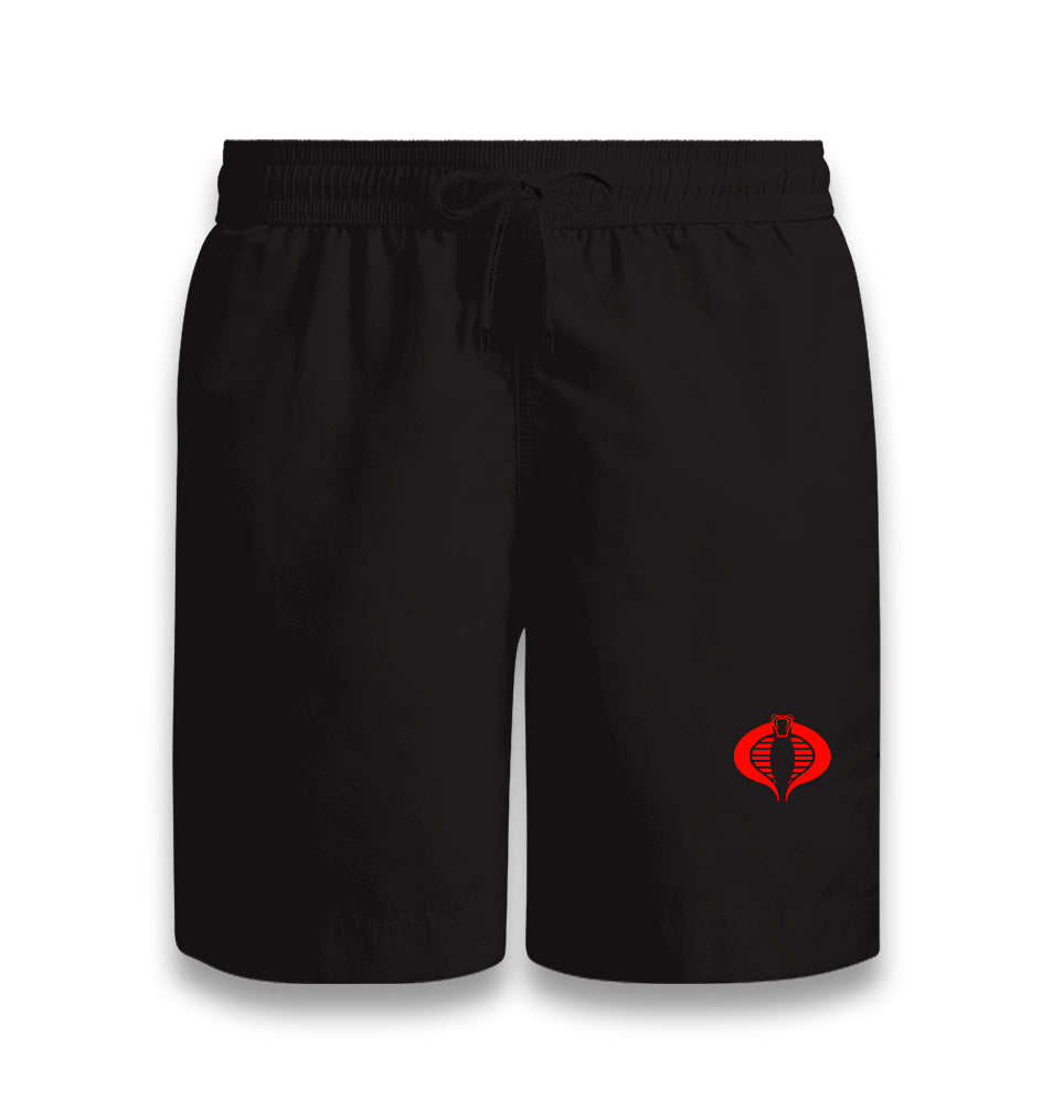 Cobra Logo Black Shorts - Premium  from W.E.N.S. WIND - Just 7990! Shop now at W.E.N.S. WIND