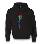 Parrot Unisex Black Hoodie - Premium  from W.E.N.S. WIND - Just 11990! Shop now at W.E.N.S. WIND