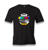 TV No Signal Men's Black Tshirt - Premium  from W.E.N.S. WIND - Just 6490! Shop now at W.E.N.S. WIND