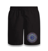 Evil Eye Lampwork Bead Black Shorts - Premium  from W.E.N.S. WIND - Just 7990! Shop now at W.E.N.S. WIND