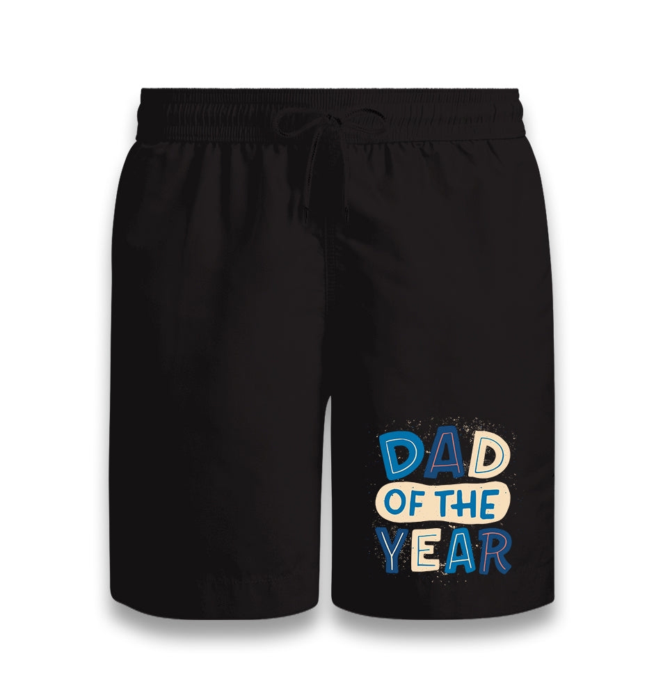 Dad of the Year Black Shorts - Premium  from W.E.N.S. WIND - Just 7990! Shop now at W.E.N.S. WIND