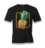 Pinapple Square Men's Black Tshirt - Premium  from W.E.N.S. WIND - Just 6490! Shop now at W.E.N.S. WIND