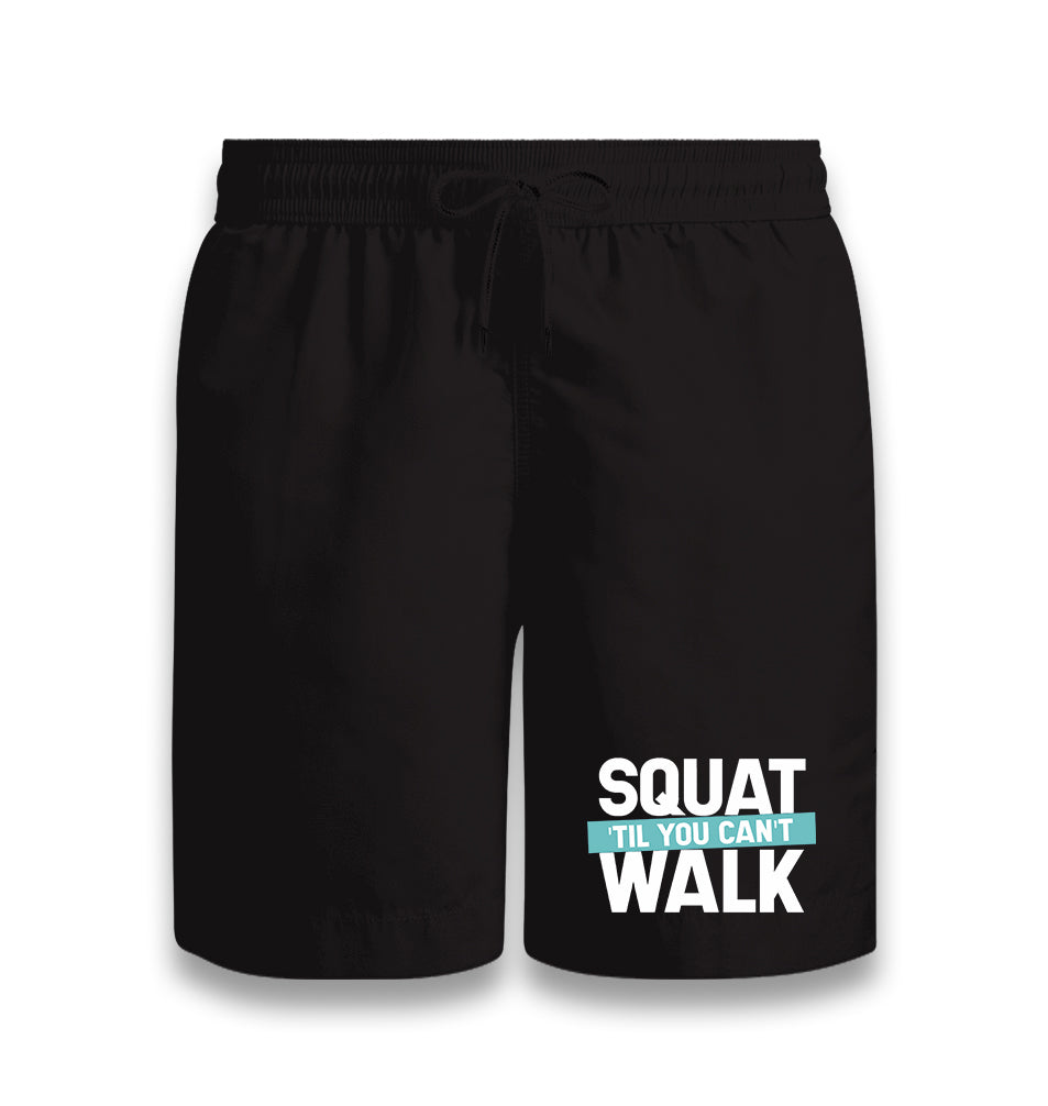 Bodybuilding Squat Till You Can't Walk Black Shorts - Premium  from W.E.N.S. WIND - Just 7990! Shop now at W.E.N.S. WIND