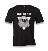 Eagle Disconnected Men's Black Tshirt - Premium  from W.E.N.S. WIND - Just 6490! Shop now at W.E.N.S. WIND