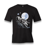 Astronaut Space Motorcycle Men's Black Tshirt - Premium  from W.E.N.S. WIND - Just 6490! Shop now at W.E.N.S. WIND