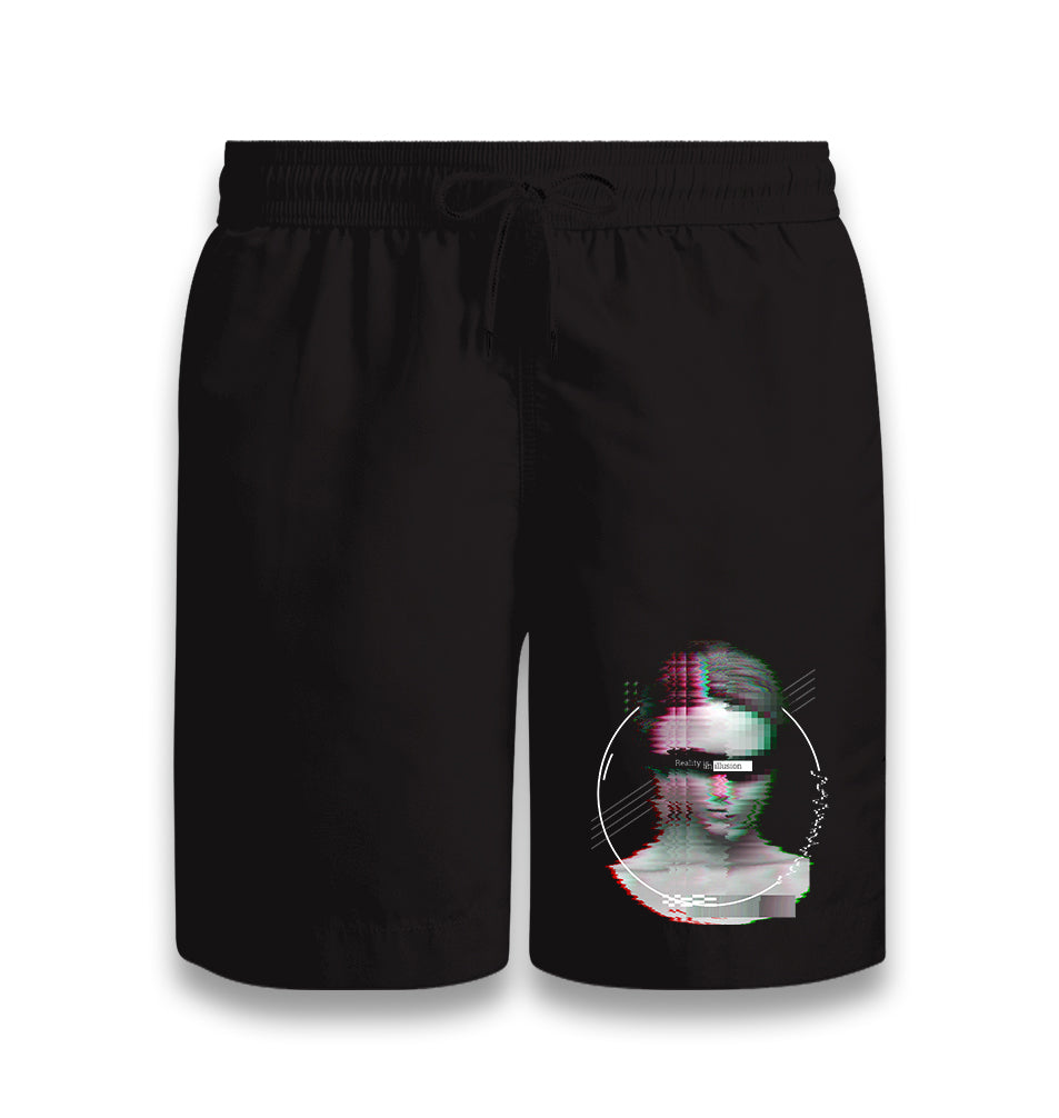 Statue Digital Woman Black Shorts - Premium  from W.E.N.S. WIND - Just 7990! Shop now at W.E.N.S. WIND