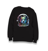 Space Dog Astronaut Kid's Black Sweatshirt - Premium  from W.E.N.S. WIND - Just 7990! Shop now at W.E.N.S. WIND