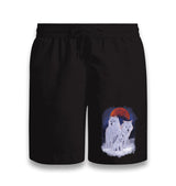 Wolf Family Black Shorts - Premium  from W.E.N.S. WIND - Just 7990! Shop now at W.E.N.S. WIND