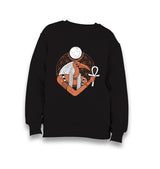 Egyptian God Thoth Kid's Black Sweatshirt - Premium  from W.E.N.S. WIND - Just 7990! Shop now at W.E.N.S. WIND