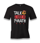 Talk Like a Pirate Day Men's Black Tshirt - Premium  from W.E.N.S. WIND - Just 6490! Shop now at W.E.N.S. WIND