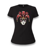 A Red Venetian Mask Mardi Gras Women's Black T-shirt - Premium  from W.E.N.S. WIND - Just 6490! Shop now at W.E.N.S. WIND
