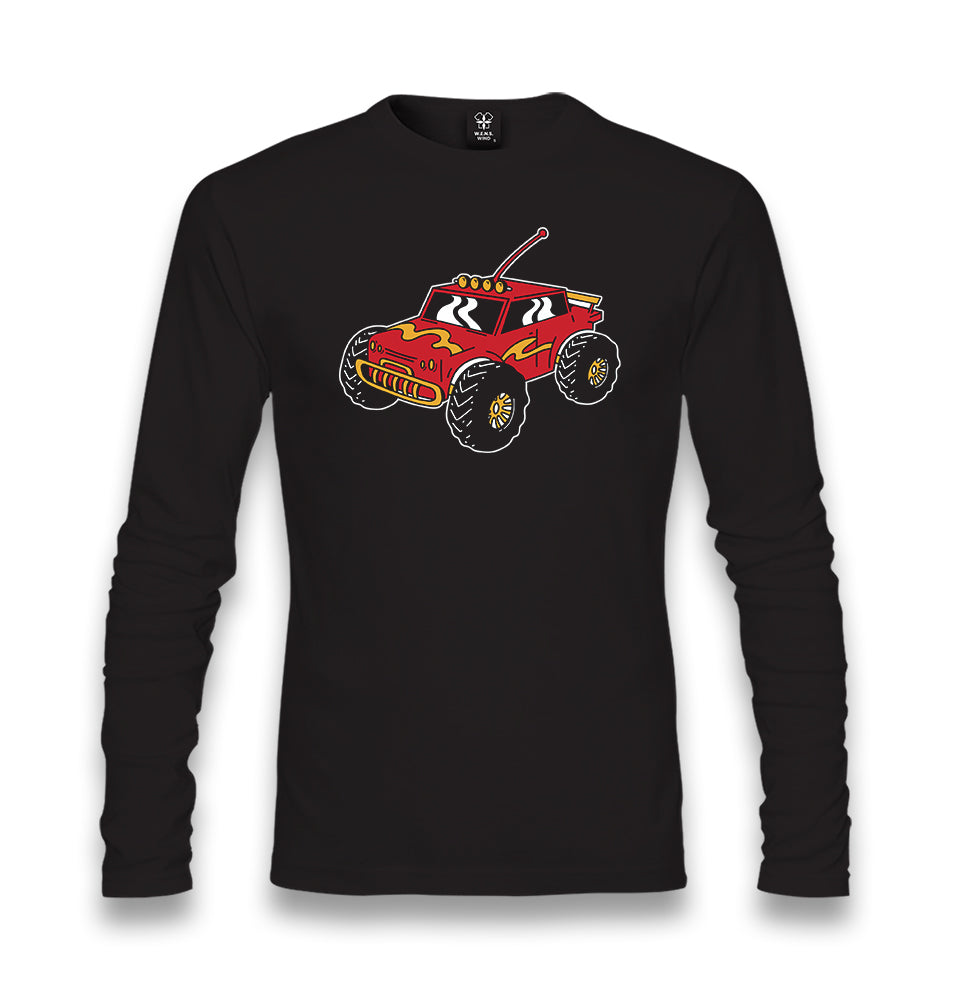 Remote Control Red Car Toy Unisex Black Longsleeve - Premium  from W.E.N.S. WIND - Just 7990! Shop now at W.E.N.S. WIND