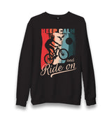 Bicycle Ride On Unisex Black Sweatshirt - Premium  from W.E.N.S. WIND - Just 10990! Shop now at W.E.N.S. WIND