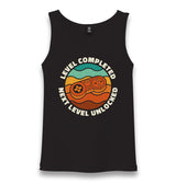 Game Controller Level Completed Unisex Black Tank Top - Premium  from W.E.N.S. WIND - Just 6490! Shop now at W.E.N.S. WIND