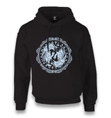 Wolfs in a Circular Viking Knot Unisex Black Hoodie - Premium  from W.E.N.S. WIND - Just 11990! Shop now at W.E.N.S. WIND