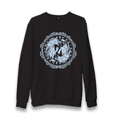 Wolfs in a Circular Viking Knot Unisex Black Sweatshirt - Premium  from W.E.N.S. WIND - Just 10990! Shop now at W.E.N.S. WIND