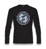 Wolfs in a Circular Viking Knot Unisex Black Longsleeve - Premium  from W.E.N.S. WIND - Just 7990! Shop now at W.E.N.S. WIND