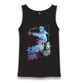 Snowboarding and Mountains Unisex Black Tank Top - Premium  from W.E.N.S. WIND - Just 6490! Shop now at W.E.N.S. WIND