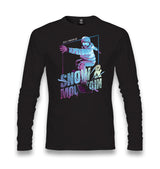 Snowboarding and Mountains Unisex Black Longsleeve - Premium  from W.E.N.S. WIND - Just 7990! Shop now at W.E.N.S. WIND