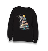 Astronaut Holding Sun Above the Planets Kid's Black Sweatshirt - Premium  from W.E.N.S. WIND - Just 7990! Shop now at W.E.N.S. WIND