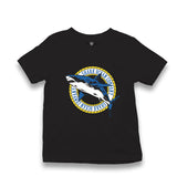 Shark Ocean Logo Kid's Black T-shirt - Premium  from W.E.N.S. WIND - Just 5990! Shop now at W.E.N.S. WIND