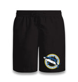 Shark Ocean Logo Black Shorts - Premium  from W.E.N.S. WIND - Just 7990! Shop now at W.E.N.S. WIND