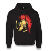 Spartan Warrior Helmet Unisex Black Hoodie - Premium  from W.E.N.S. WIND - Just 11990! Shop now at W.E.N.S. WIND