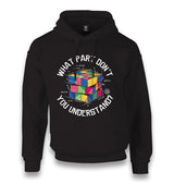 Rubik's Cube Calculations Unisex Black Hoodie - Premium  from W.E.N.S. WIND - Just 11990! Shop now at W.E.N.S. WIND