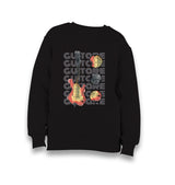 Electric Guitar and Parts Kid's Black Sweatshirt - Premium  from W.E.N.S. WIND - Just 7990! Shop now at W.E.N.S. WIND