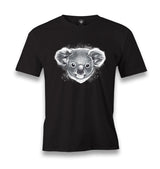 Koala Bear Head Men's Black Tshirt - Premium  from W.E.N.S. WIND - Just 6490! Shop now at W.E.N.S. WIND