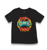 Game Controller 90's Kid Kid's Black T-shirt - Premium  from W.E.N.S. WIND - Just 5990! Shop now at W.E.N.S. WIND