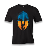 Two Colors Spartan Helmet Men's Black Tshirt - Premium  from W.E.N.S. WIND - Just 6490! Shop now at W.E.N.S. WIND