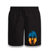 Two Colors Spartan Helmet Black Shorts - Premium  from W.E.N.S. WIND - Just 7990! Shop now at W.E.N.S. WIND