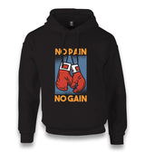 No Pain No Gain Boxing Gloves Unisex Black Hoodie - Premium  from W.E.N.S. WIND - Just 11990! Shop now at W.E.N.S. WIND