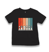 Chess Pieces Retro Kid's Black T-shirt - Premium  from W.E.N.S. WIND - Just 5990! Shop now at W.E.N.S. WIND